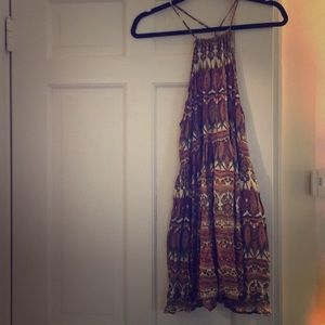 LF HALTER BACK DRESS